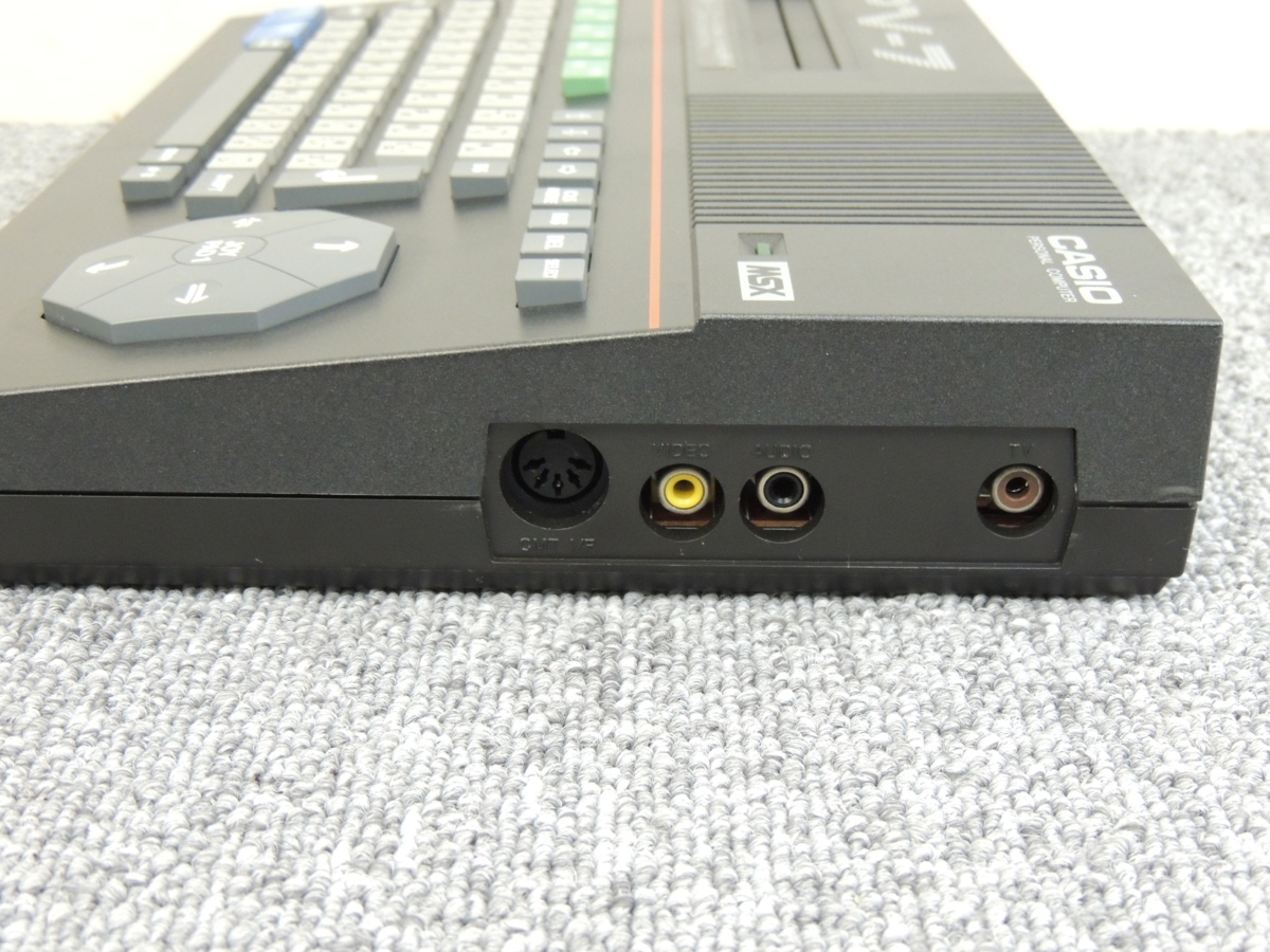 MSX PV-7 CASIO Computer Tested - KB-7 カシオ | Personal Unit with 