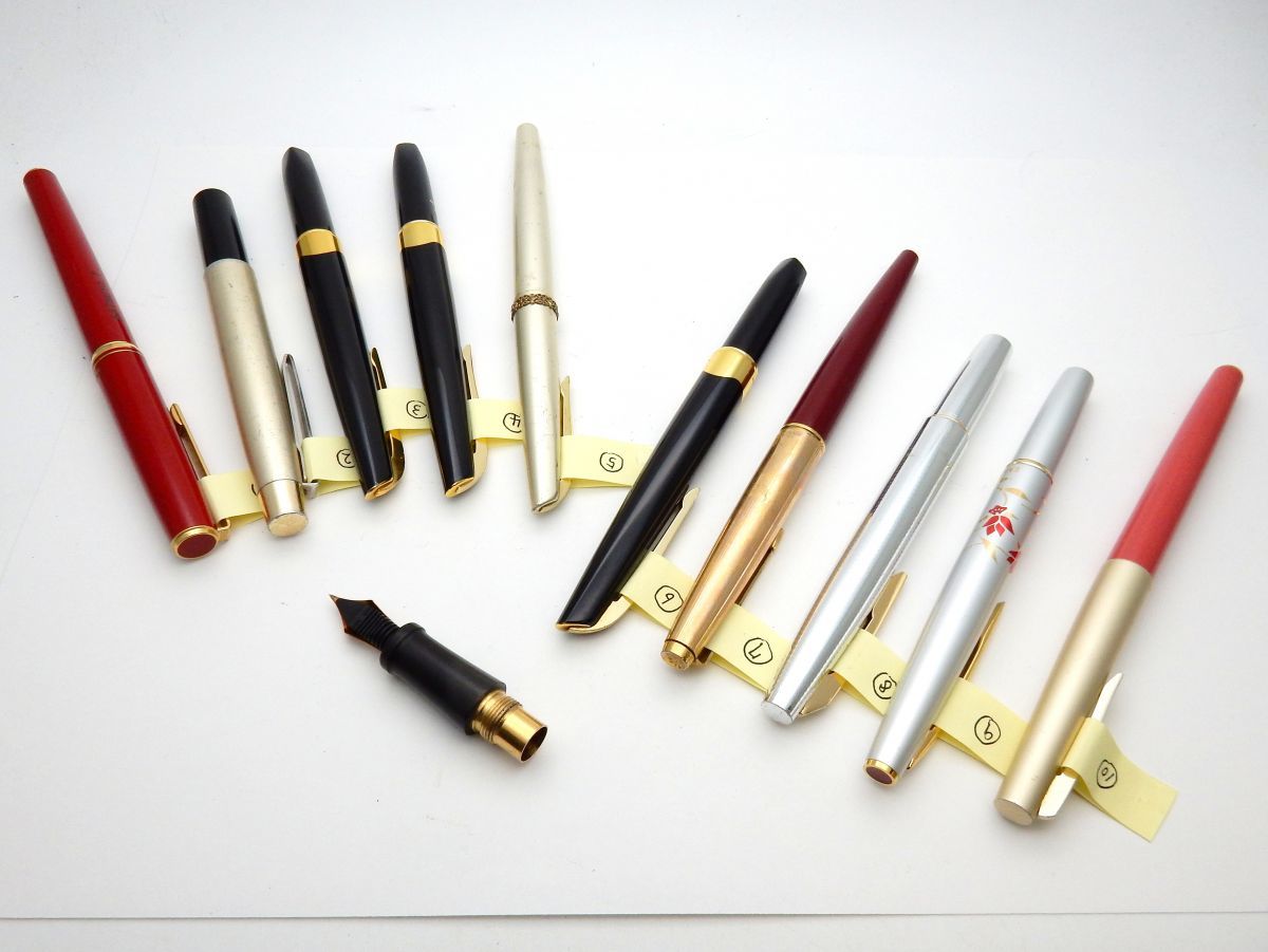 モンブランとクロスの万年筆セット MONTBLANC モンブラン 万年筆 マイ
