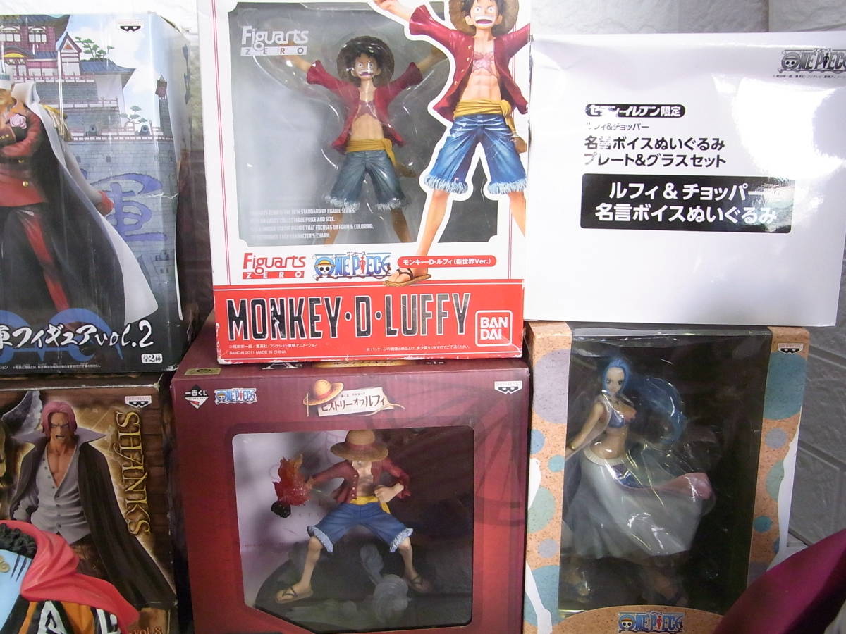 45 1円 ワンピース フィギュア 超大量 まとめて ルフィ ゾロ ミホーク ハンコック ジンベエ しらほし ビビ 麦わらの一味 他 One Piece 売買されたオークション情報 Yahooの商品情報をアーカイブ公開 オークファン Aucfan Com
