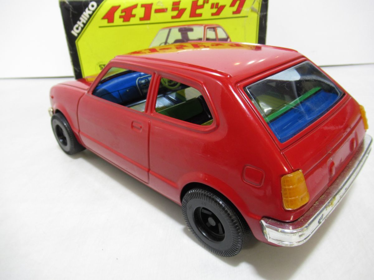 ブリキのミニカー ICHIKO フリクションカー シビック Honda