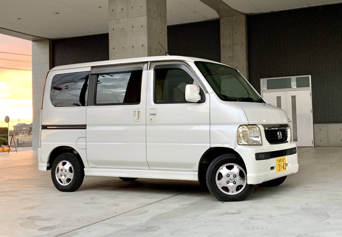 平成19年 ホンダ バモス 4WD! 人気のターボ! 車検4年7月30日まで! 機関良好! ETC・キーレス・アルミ! タイベル交換済! 売り切り!