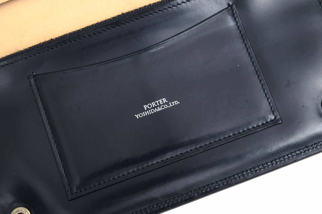 定価28600円!PORTER ポーター 吉田カバン 長財布 牛ステア 037-02980 10 3400 COUNTER カウンター 小銭入れあり 日本製 w4235
