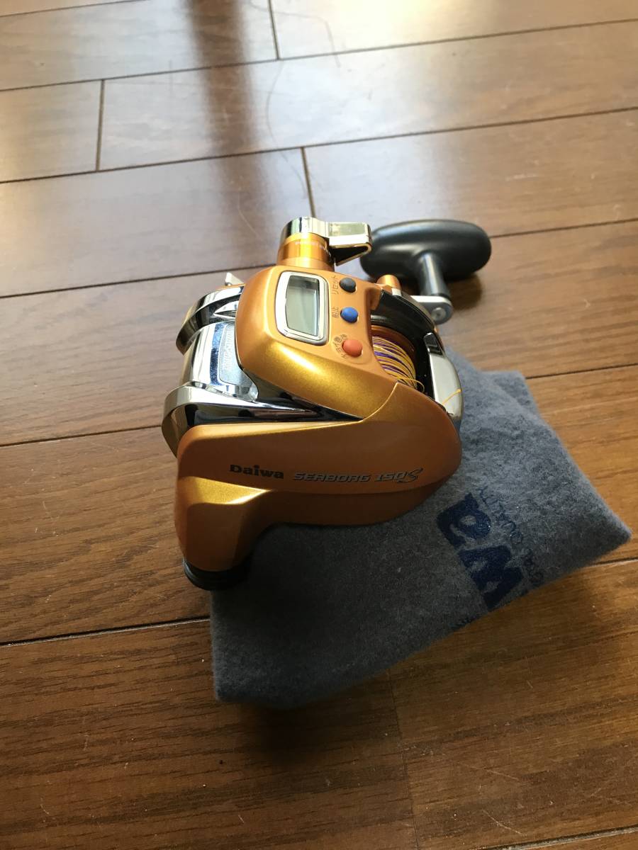 ダイワ　SEABORG　１５０Ｓ ダイワ 150S シーボーグ リール 高価買取 ♪♪美品