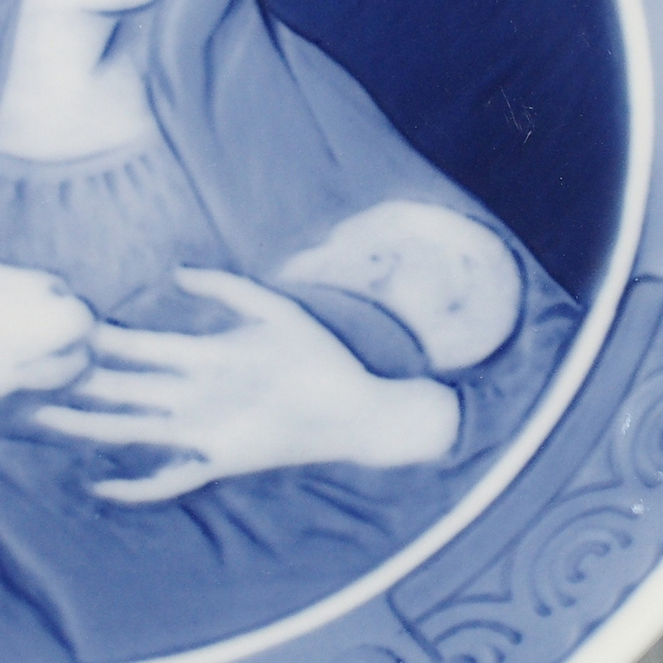 5 ROYAL COPENHAGEN ロイヤルコペンハーゲン イヤープレート JUL 1920