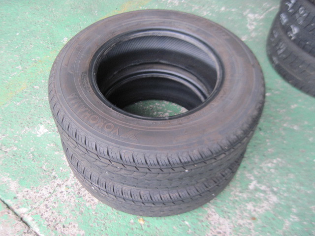 YOKOHAMA JOB RY52 195/80R15 107/105L LT タイヤ2本セット(中古品)｜売買