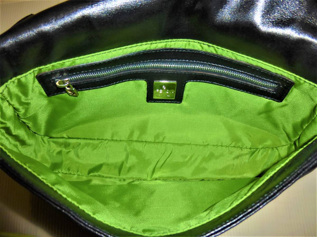 未使用 FENDI フェンディ マンマバケット ナッパレザー 黒 【公式通販】