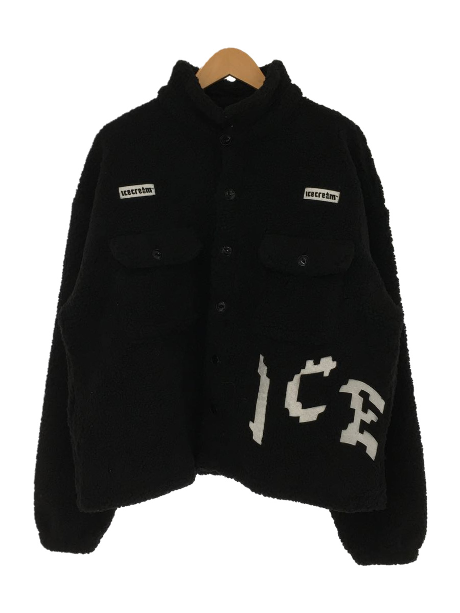 【2025，正規品】 ICE CREAM 21AW BOA SHIRT JACKET/ジャケット/L/ポリエステル/ブラック(その他)｜売買されたオークション情報、yahooの商品情報をアーカイブ公開 - オークファン その他