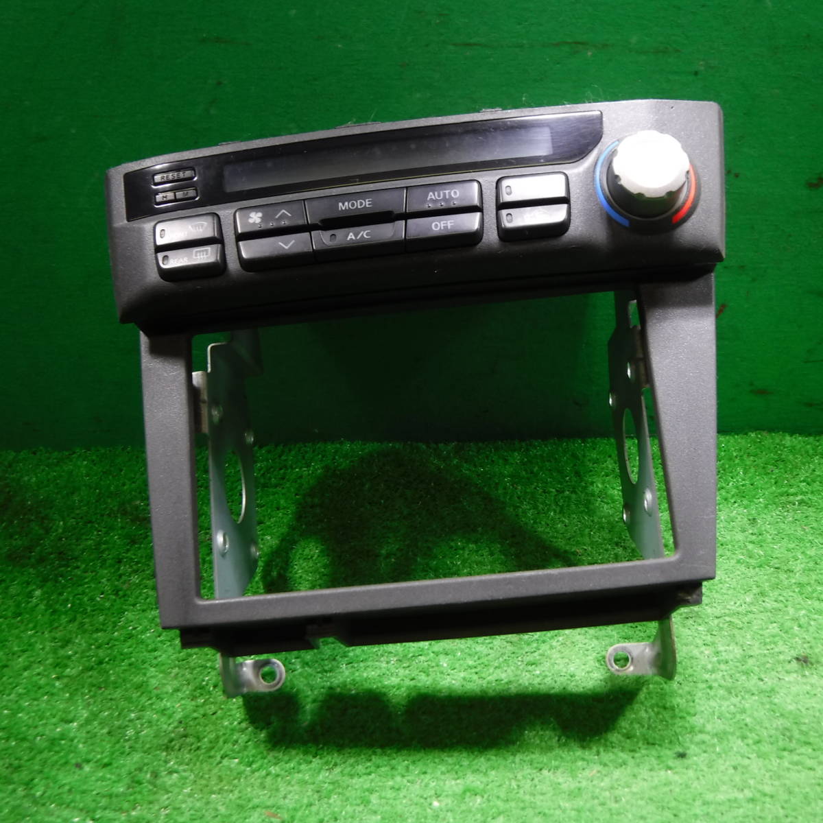□スカイライン R34 エアコンスイッチ オーディオパネル ZEXEL 503722 