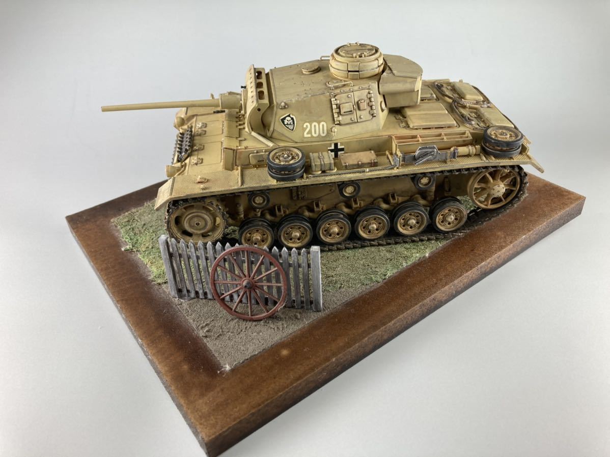 タミヤ MMシリーズ ドイツ軍 3号戦車L型 完成品