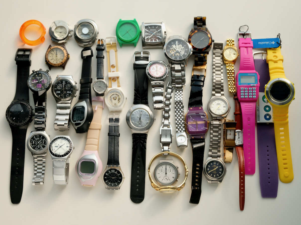 Swatch nixon DIESEL Timex等 ジャンクセット＊ Teller Time Timex 