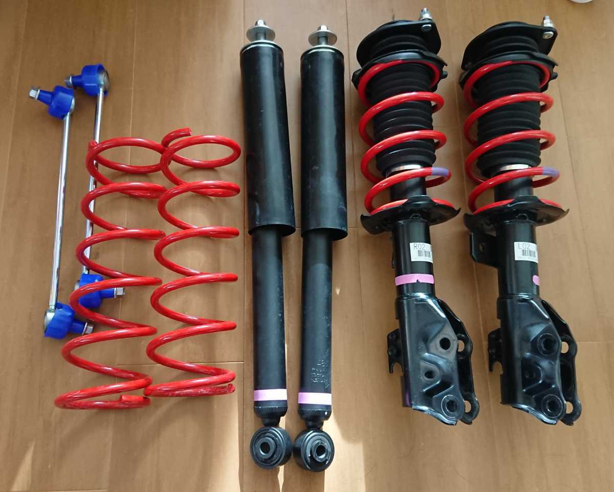 コペン GR LA400A 純正サスペンション 新車外し 250308A☆RAPリビルト