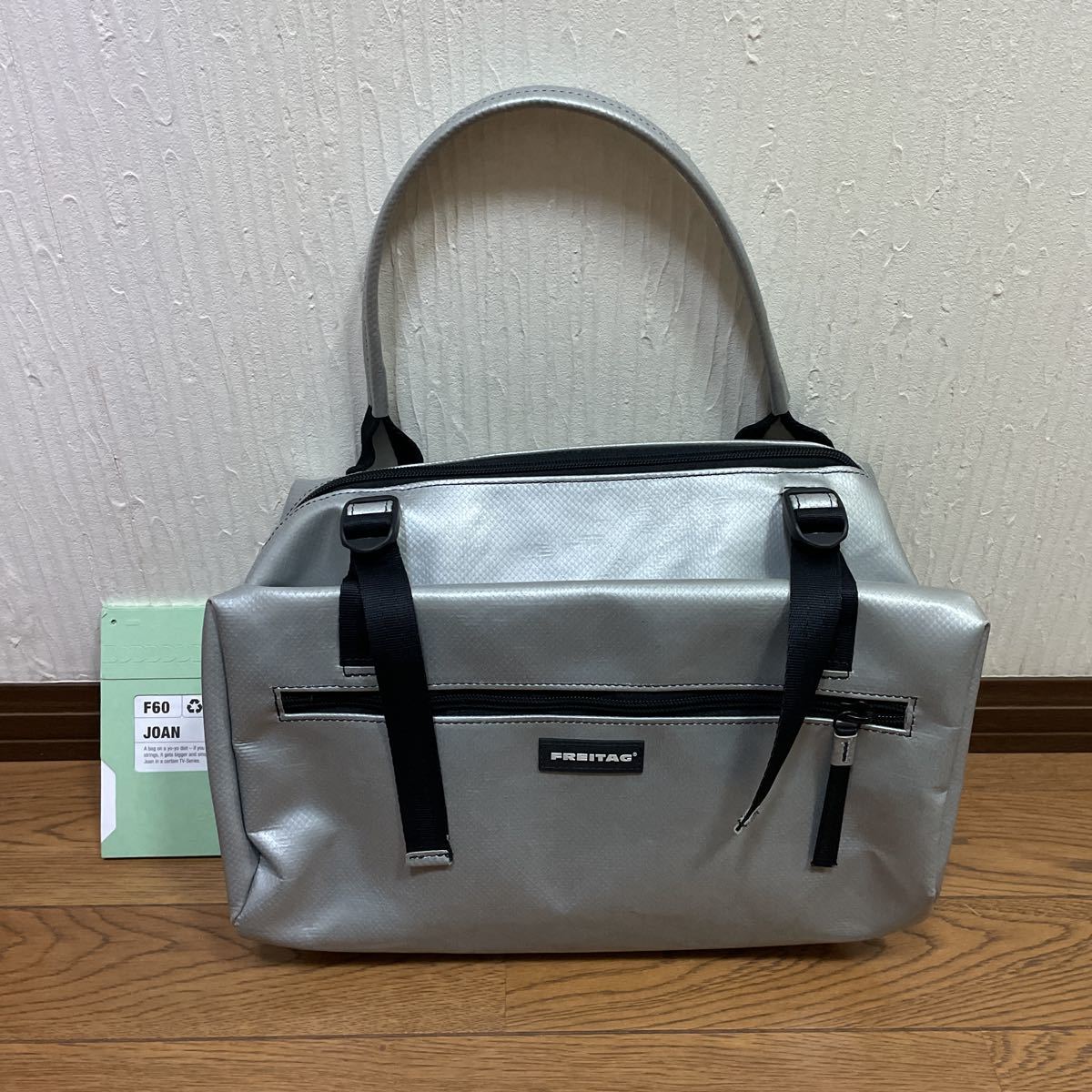 FREITAG F60 JOAN ショルダーバッグ シルバー FREITAG F60 JOAN オールシルバー ワンショルダーバッグ 自転車バッグ