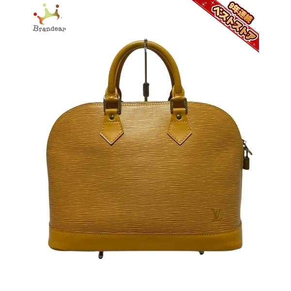 100%新品，得価 ルイヴィトン LOUIS VUITTON ハンドバッグ M52149 アルマ レザー LVロゴの刻印入り ジョーヌ AR1906 バッグ エピ(ハンドバッグ)｜売買されたオークション情報、yahooの商品情報をアーカイブ公開 - オ かばん、バッグ