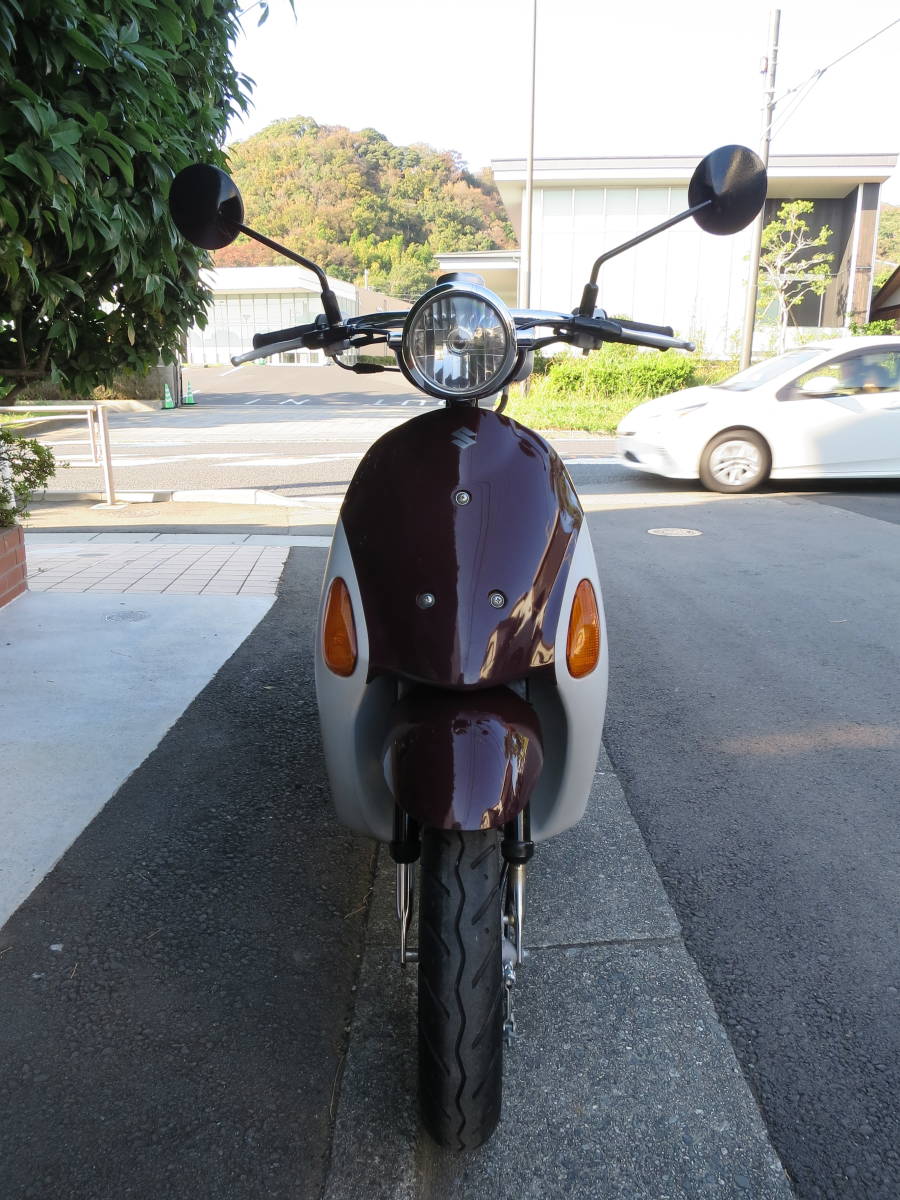 スズキ レッツ4パレット 中古実動美車(バフ磨き済み) バッテリーフル