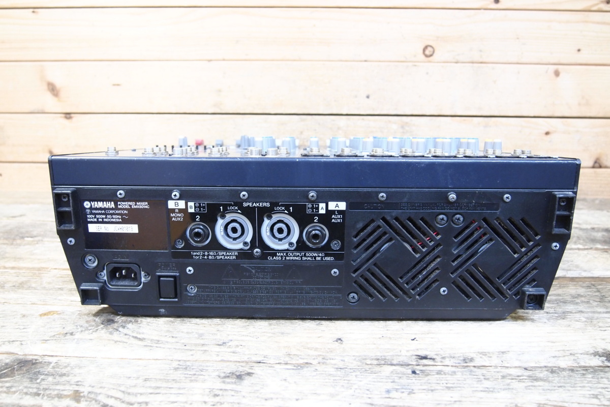 EMX5014C ヤマハ パワードミキサー YAMAHA 公式 ☆YAMAHA 通電OK 