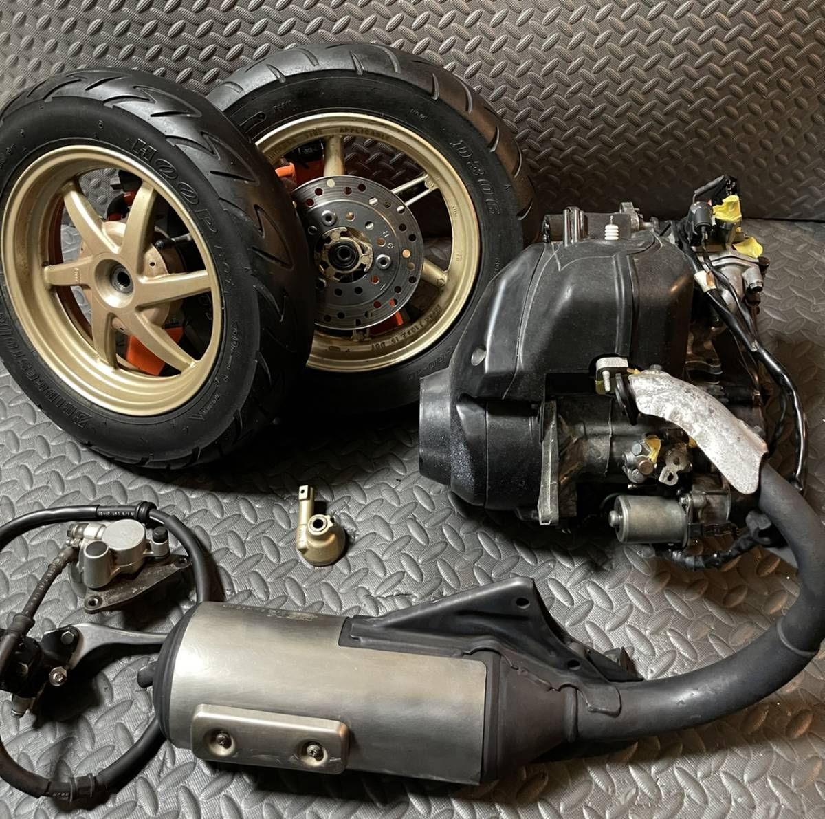 ホンダ スーパーディオ ライブディオ ZX SR 純正 パーツまとめ売り