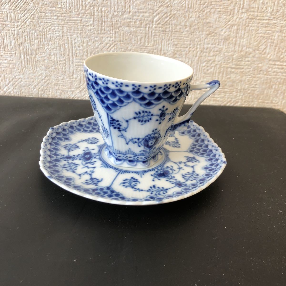 ブルーフルーテッド フルレース ロイヤルコペンハーゲン ダブルレース 