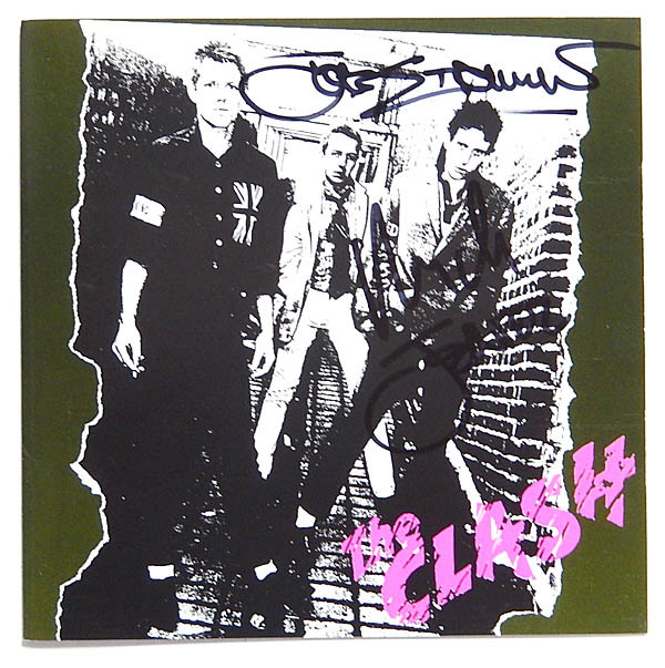 ☆【 ザ・クラッシュ ／ The Clash 】直筆サイン入りCD☆ジョー