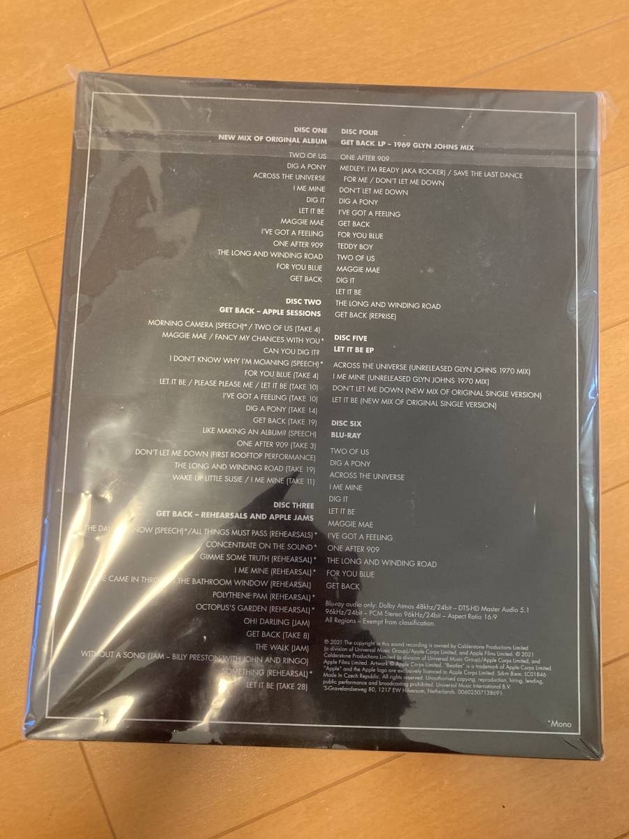 一部未使用 let it be beatles レット イット ビー スペシャル