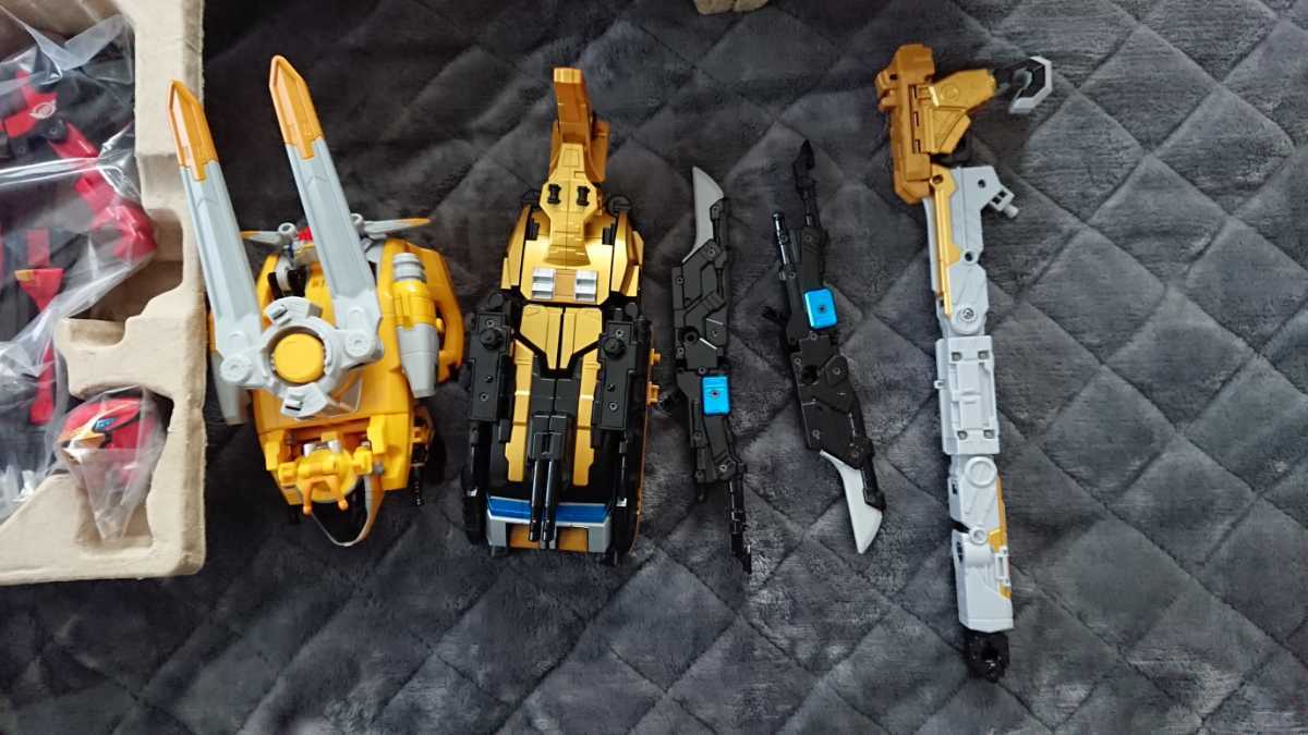 中古 タテガミライオー ゴーバスターエース ラビット ゴリラ スタッグ 