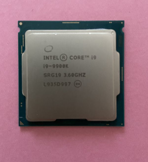 1円～【中古品CPU】Intel Core I9-9900K 中古分解品(I9) 名 【公式通販】