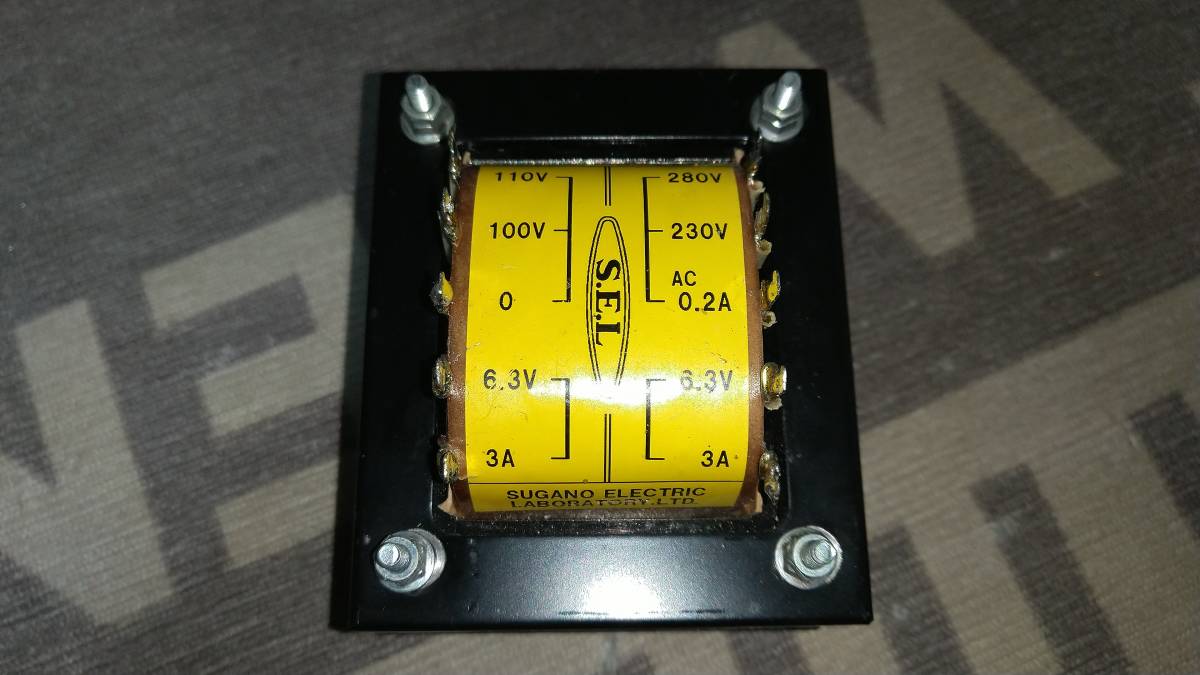 電源トランス SEL（菅野電機） SD-2820 Yahoo!オークション - SD-