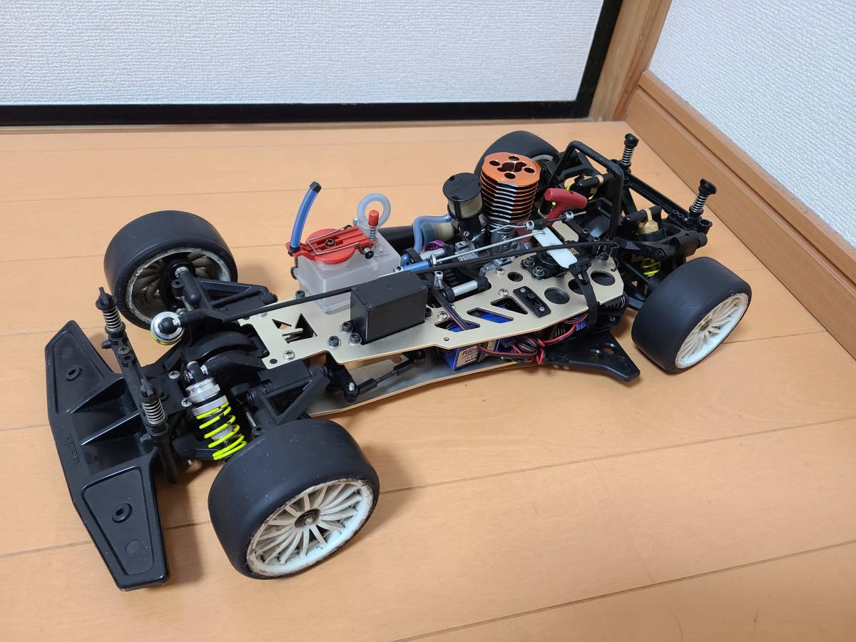 京商 スーパーテン エンジンカー FW03 ラジコン エンジン、メカ調整