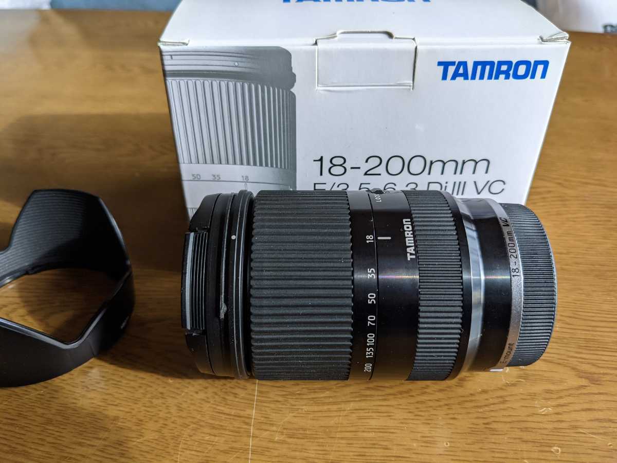 TAMRON (タムロン) 18-200mm F3.5-6.3 DiIII VC/Model B011SEBK(ソニー