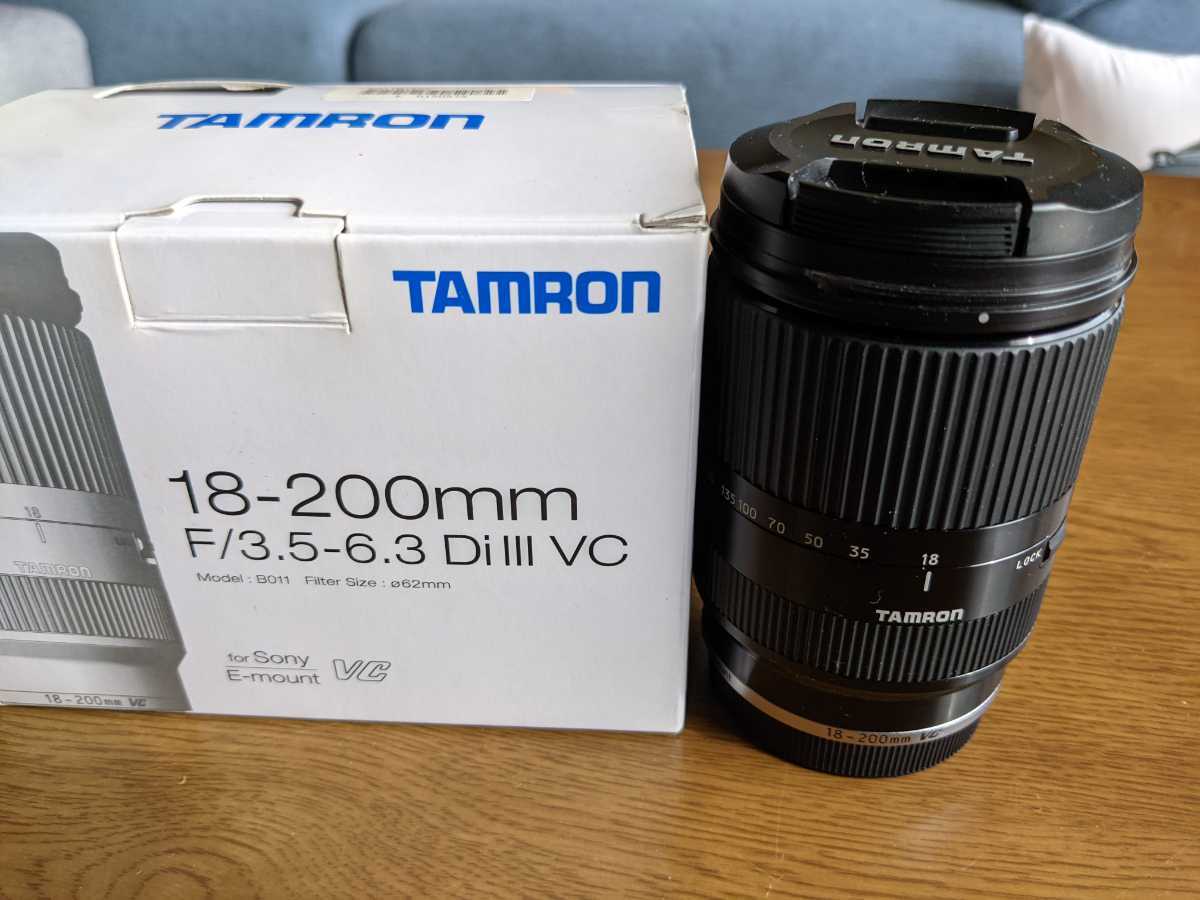 TAMRON (タムロン) 18-200mm F3.5-6.3 DiIII VC/Model B011SEBK(ソニー