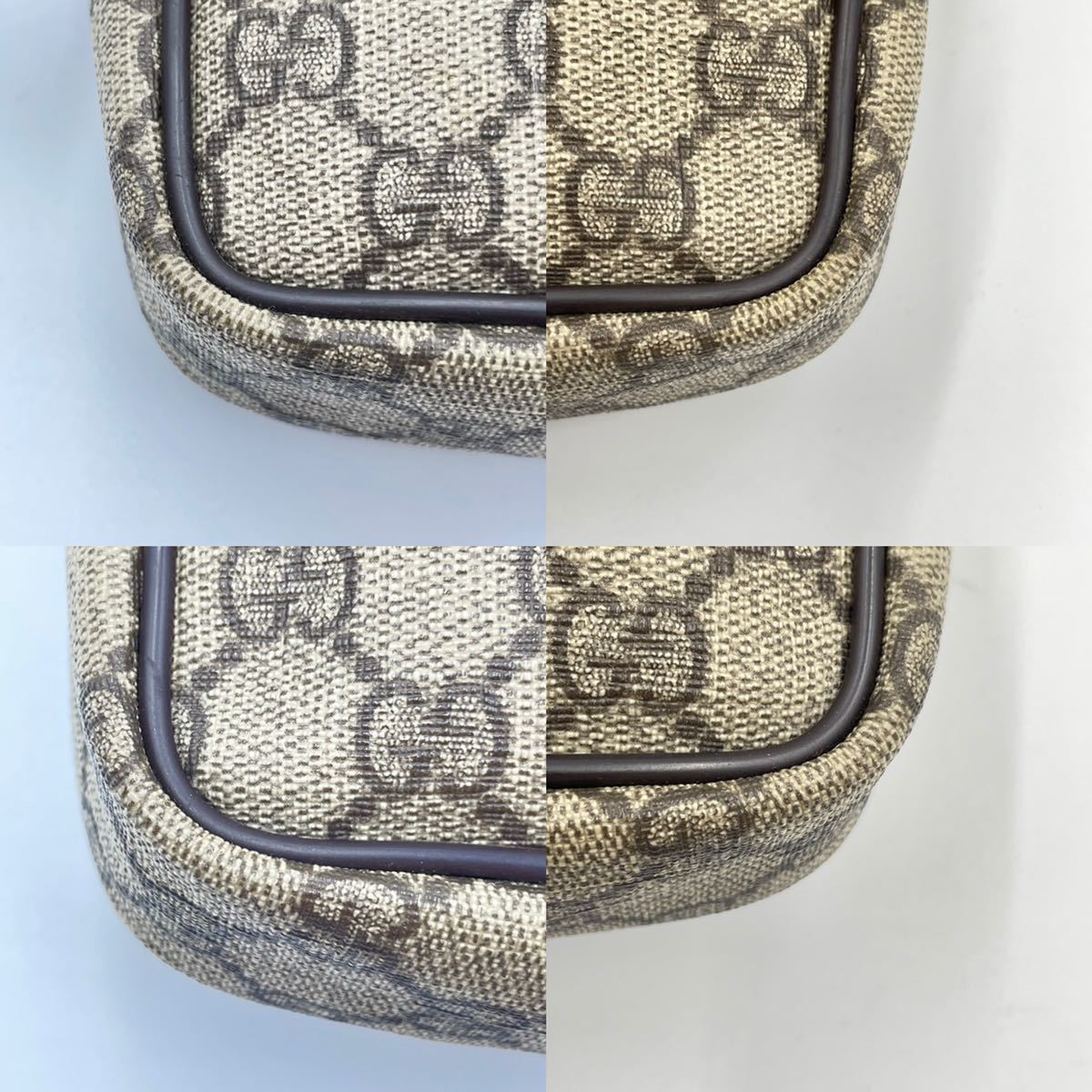 1円～【超極美品】GUCCI グッチ ショルダーバッグ ボディーバッグ GG柄 