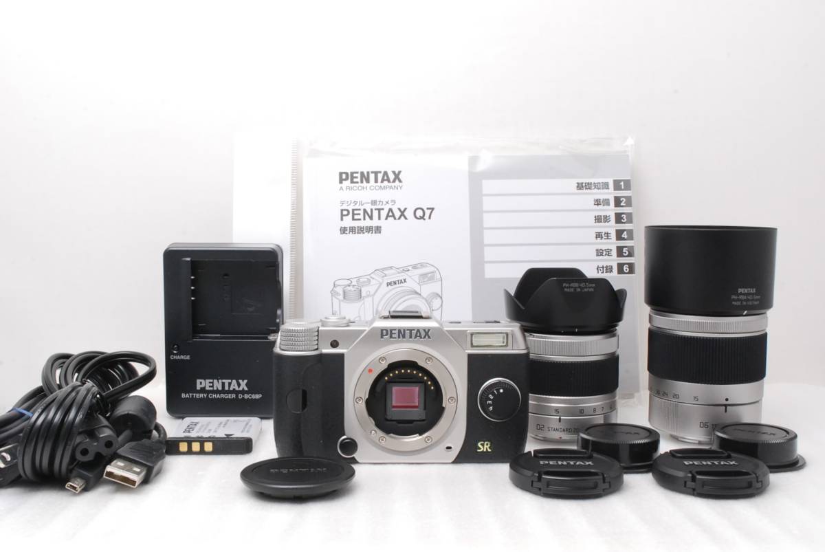 全国無料，新作 □ 美品 □ ペンタックス PENTAX Q7 ダブルズーム