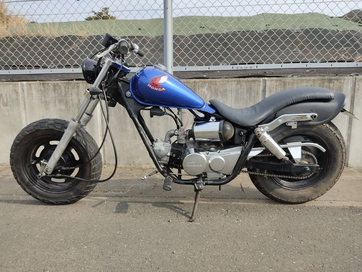 実働 ホンダ ジャズ カスタム ボアアップ フロント12インチ他 黄色 
