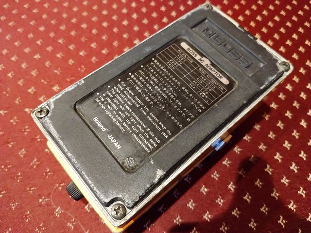 ②希少ヴィンテージ【BOSS SD-1 日本製 初期オペアンプ NEC C4558C