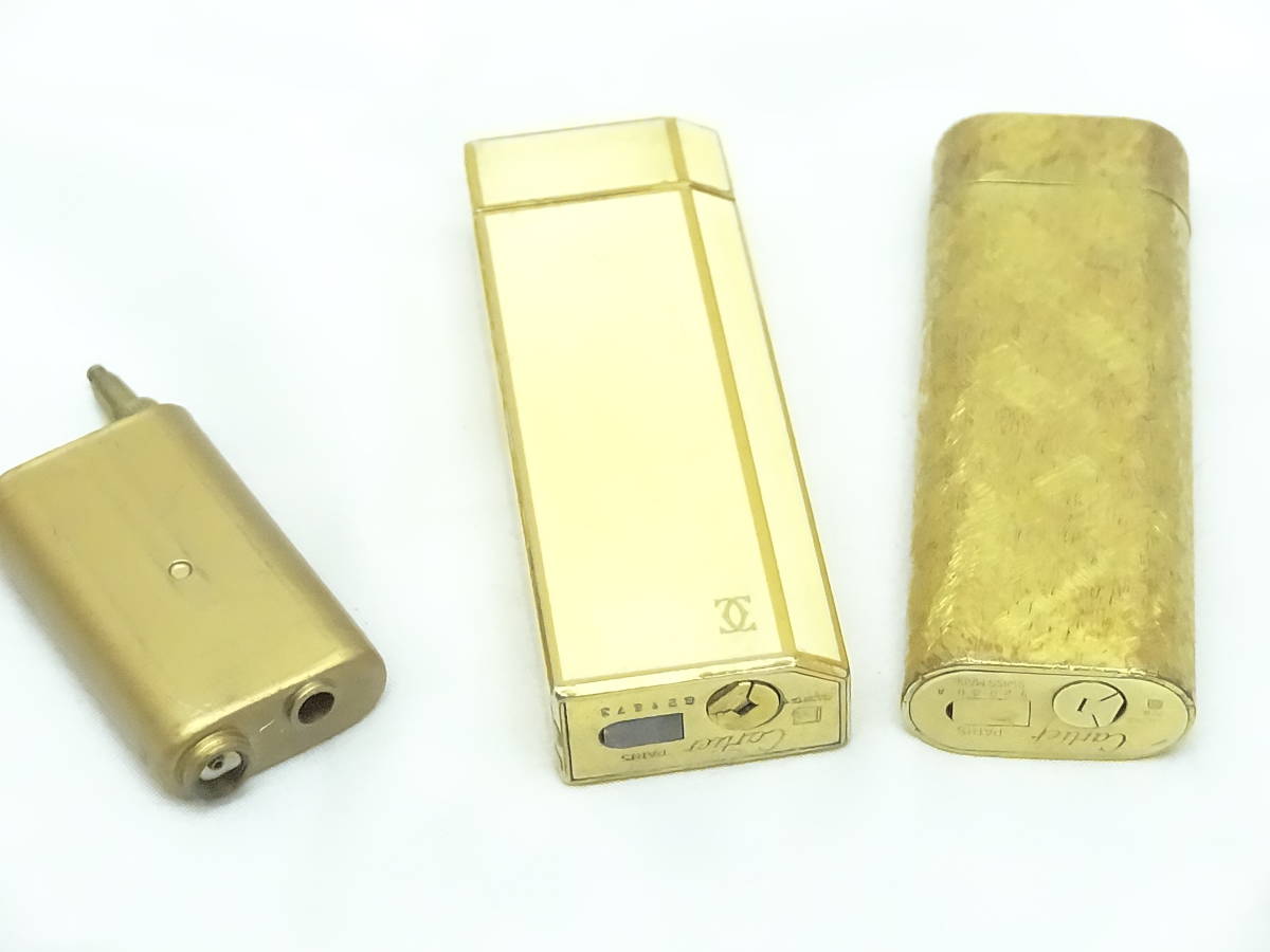 ③☆Cartier カルティエ ライター 2点とおまけタンク