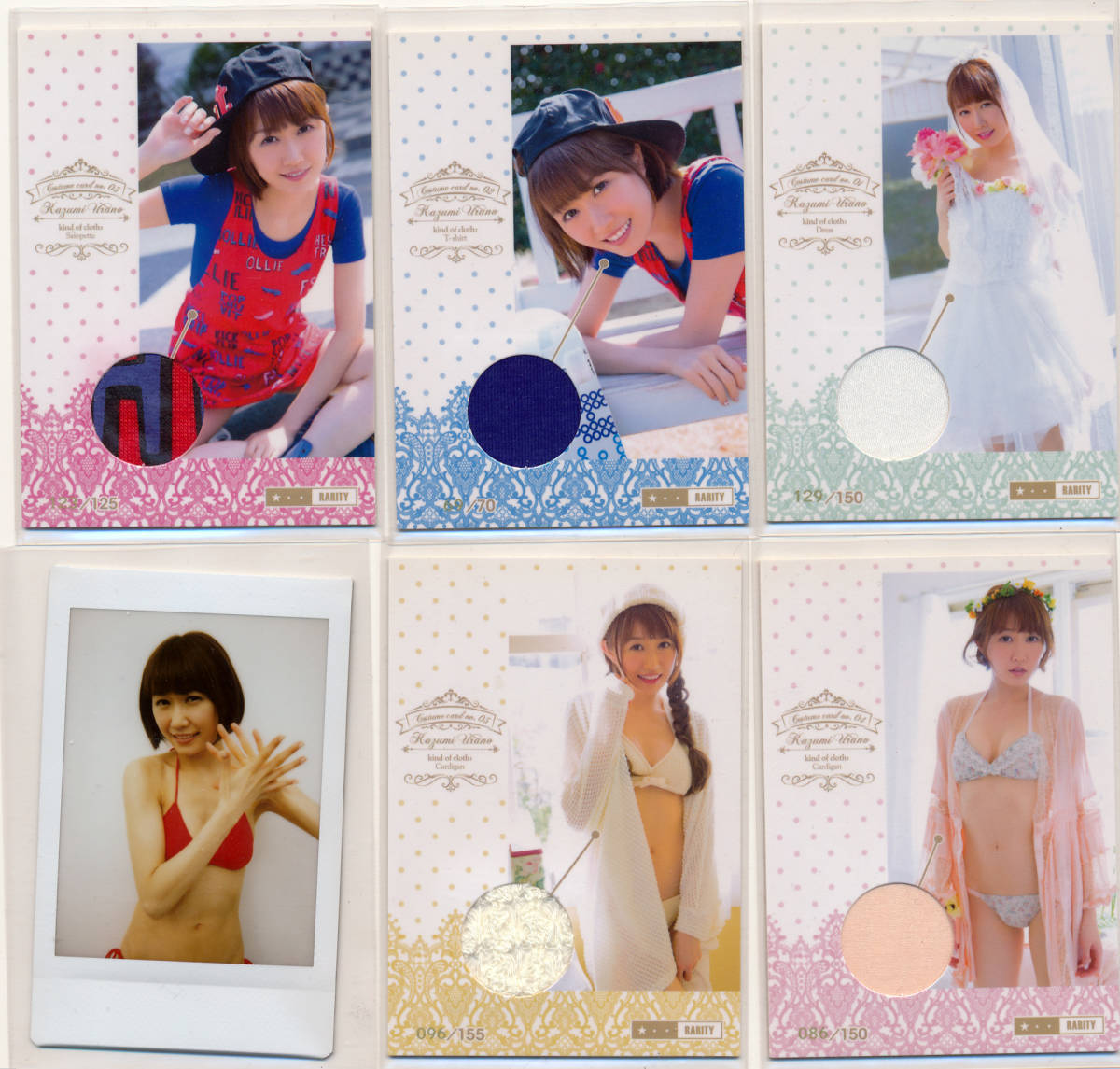 の ライジン Rizinガール 直筆サイン付きチェキ 直筆サイン川村那月