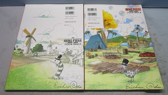 One Piece 尾田栄一郎画集 Color Walk 1 7 One Piece Film ストロングワールド Artbook イラスト集 原画集 売買されたオークション情報 Yahooの商品情報をアーカイブ公開 オークファン Aucfan Com
