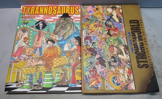 One Piece 尾田栄一郎画集 Color Walk 1 7 One Piece Film ストロングワールド Artbook イラスト集 原画集 売買されたオークション情報 Yahooの商品情報をアーカイブ公開 オークファン Aucfan Com