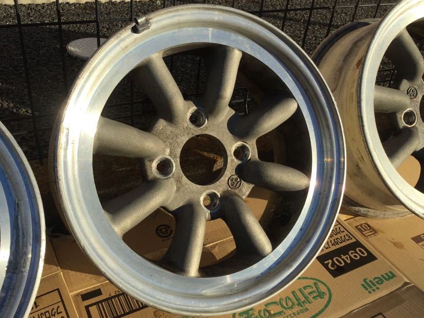 RSワタナベ 14インチ 6J Aタイプ PCD114.3 2本 オフセット不明 RS