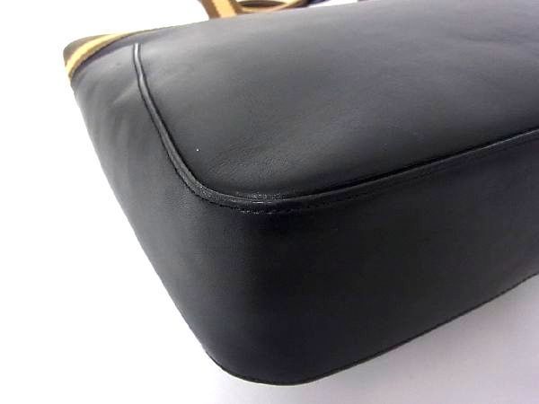 1円 GUCCI グッチ 002 1134 002214 レザー シルバー金具 ハンドバッグ