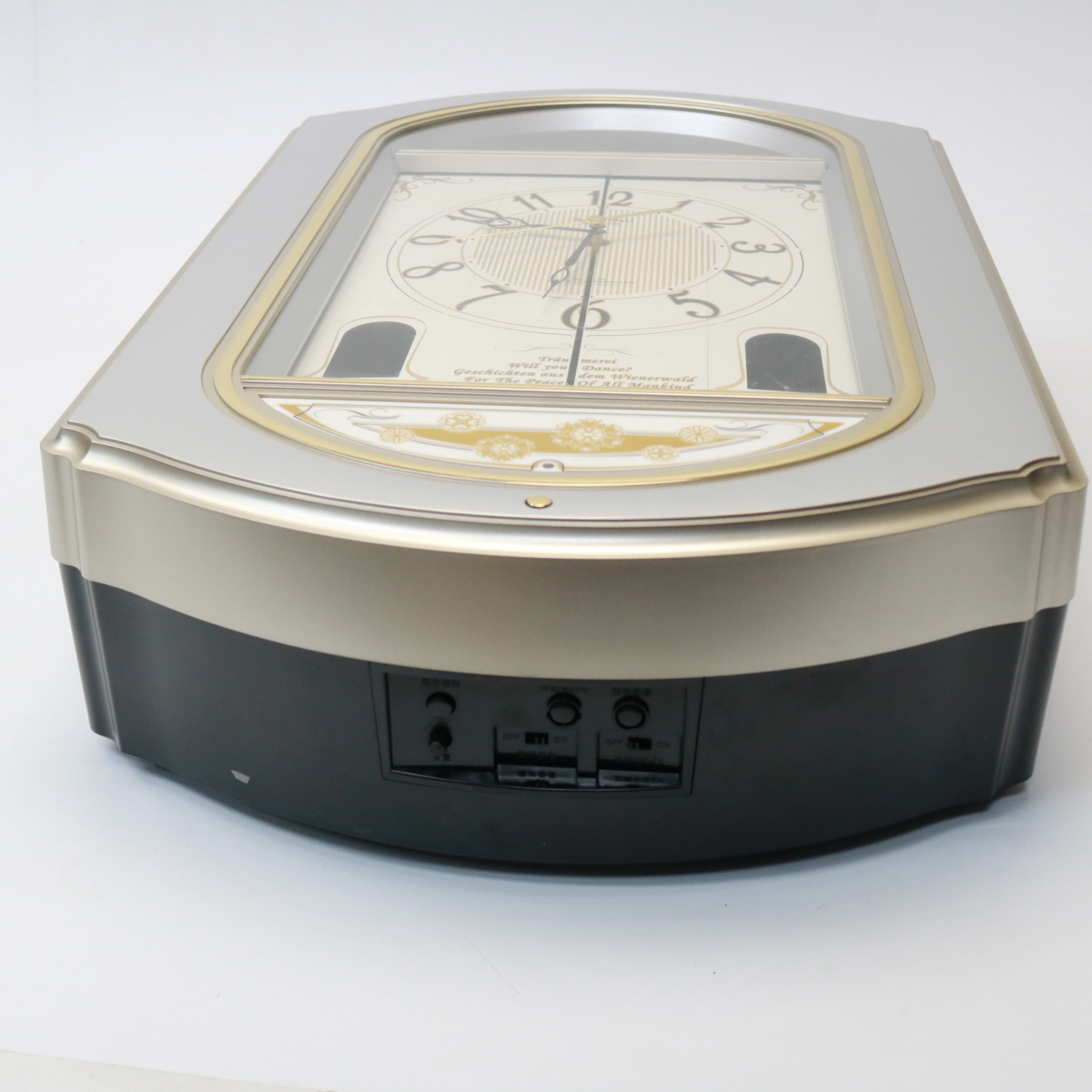 RHYTHM 4MN427RH 掛け時計 カラクリ時計 スモールワールドティアラ 