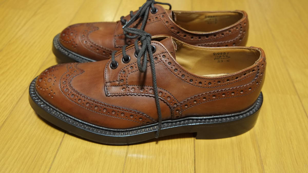 90s Tricker's PHILIP ウイングチップ UK5.5 St.James 90s Tricker's PHILIP ウイングチップ UK5.5 St.James
