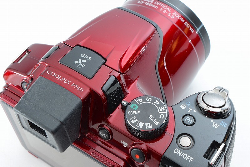 NIKON COOLPIX P510 42倍ズーム 元箱付属品付 動作美品 Nikon COOLPIX P510 レッド ニコン クールピクス 光学42倍ズーム 元箱
