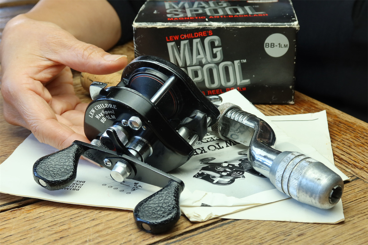 Lew's Speed Spool BB-1 シマノ オールド パーツ取り付き VINTAGE