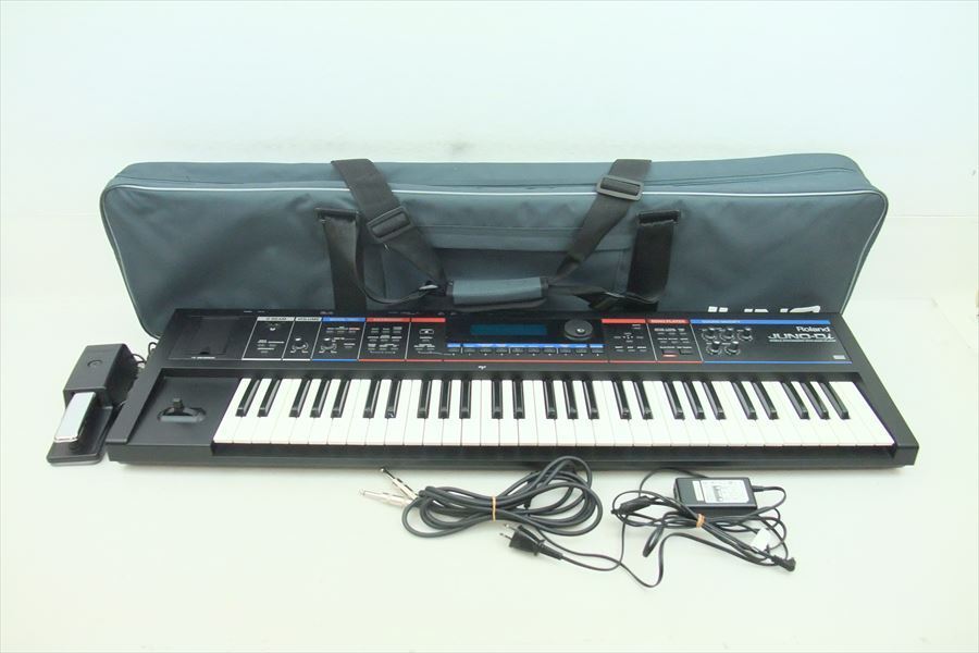 ▽ Roland ローランド JUNO-Di シンセサイザー ソフトケース付き 中古
