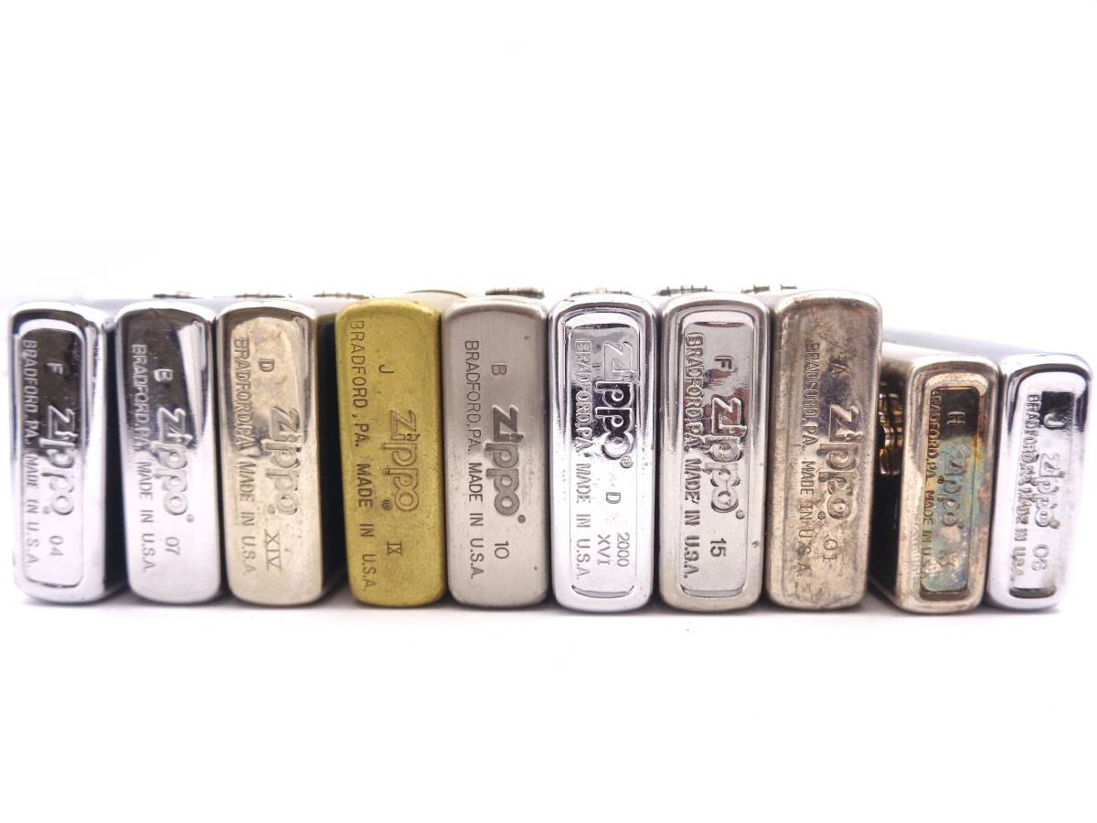 AYA017○100円スタート【Zippo/ジッポ】オイルライター 傷・剥げ 