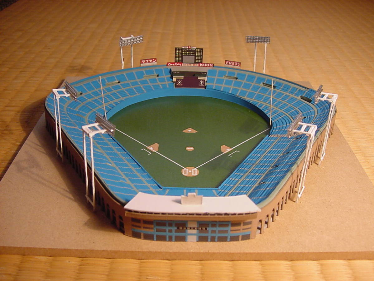 希少 dodger stadium ドジャースタジアムの建築模型 ロサンゼルス