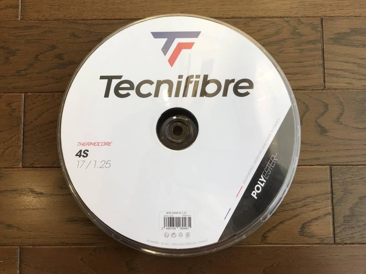 お買い得，高品質 Tecnifibre ブラックコード4Ｓ 1.25mm ロール 13張り分 約152ｍ おまけ２個付(硬式用)｜売買されたオークション情報、yahooの商品情報をアーカイブ公開 - オークファン ガット