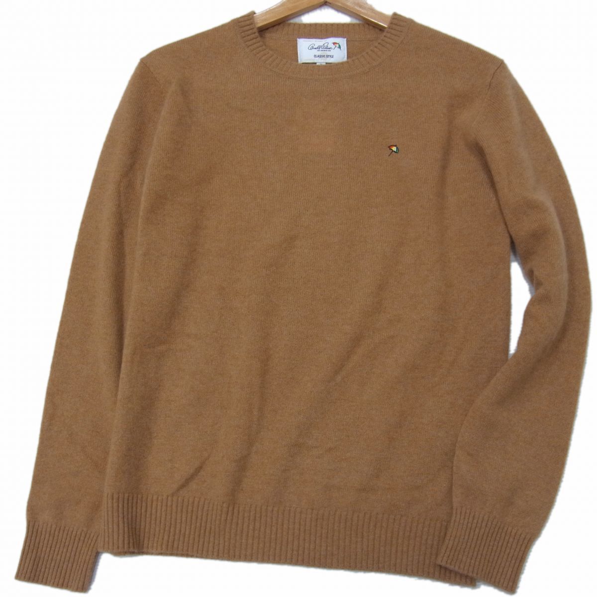 新品☆アーノルドパーマー カシミヤ100％ セーター クルーネック 