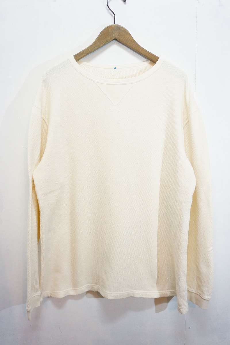 お買い得，最新作 20AW Porter Classic ポータークラシック FRENCH THERMAL CREWNECK WHITE 長袖 サーマル カットソー S 白 PC-034-1472 1022L(Sサイズ)｜売買されたオークション情報、yahooの商品情報をアーカイブ公開 - オークファ Sサイズ