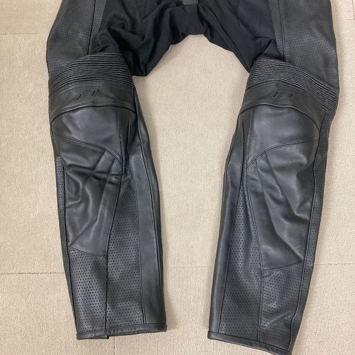 HYOD□レザーパンツ□パンチングレザー×メッシュ□サイズ MW2 